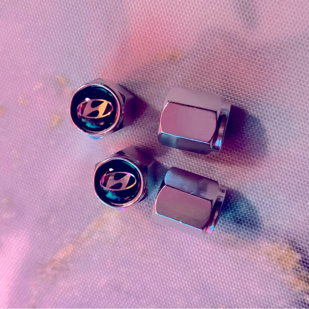 Hyundai Tire Air Valve Caps